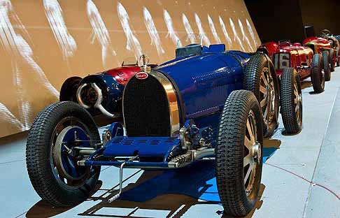 Bugatti - Auto d'epoca Bugatti in mostra al'innagurazione del Museo Auto Torino